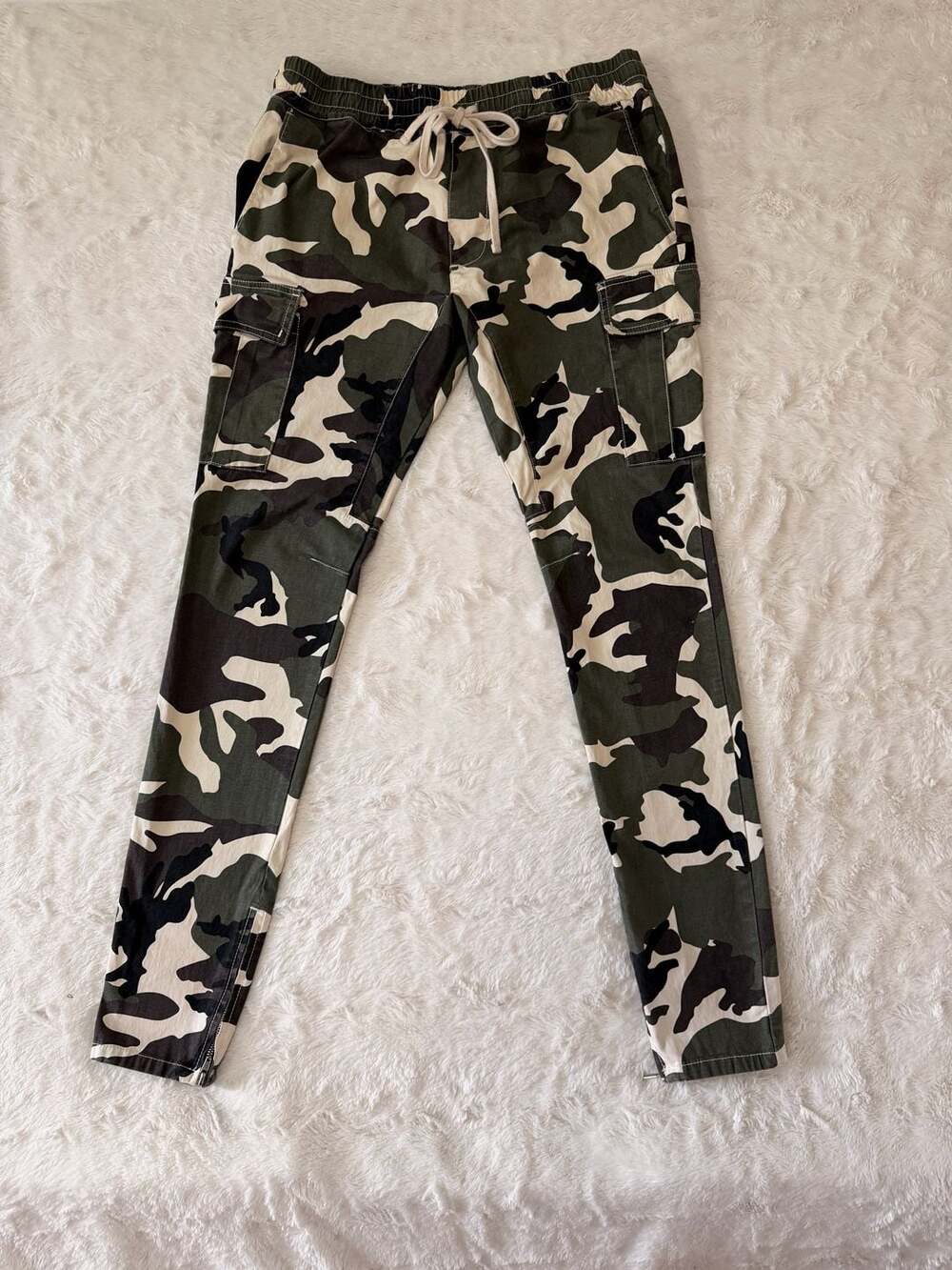 Pacsun Los Angeles Camouflage Cargo Jogger Pants Size M